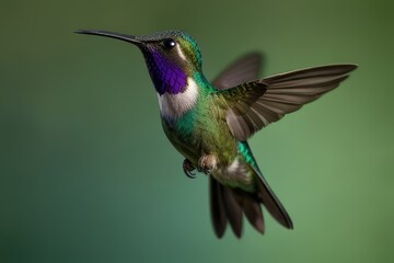 hummingbird in flight