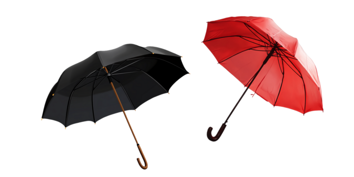 Umbrella isolated on transparent background - Powered by Adobe