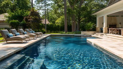 beachfront villa swimming pool