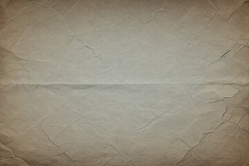 Fototapeta premium White Wrinkled paper poster texture background