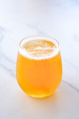 よく冷えたビールのグラス
