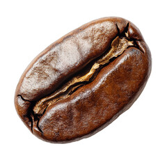 coffee beans isolated on white