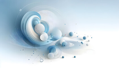 Modern light blue abstract background