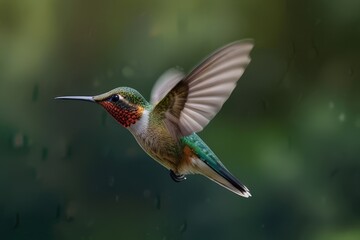 Fototapeta premium hummingbird in flight