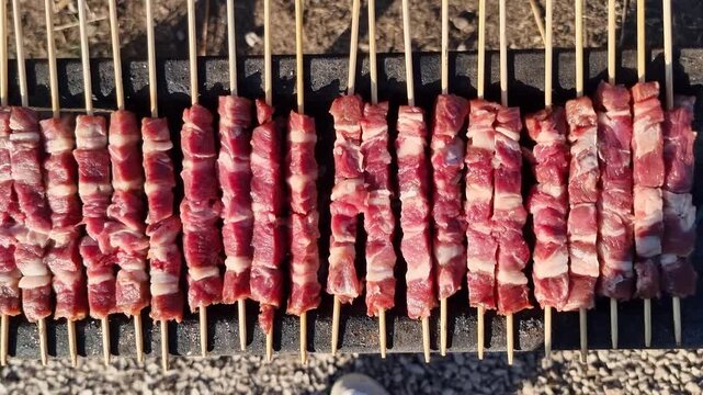 MEAT SKEWERS ITALY ARROSTICINI