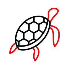 Obraz premium Turtle Dual Tone