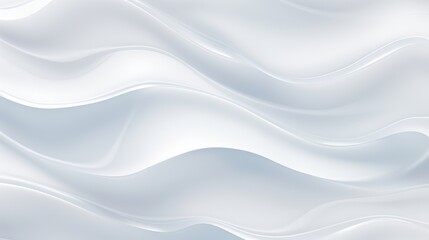 abstract organic shapes made of soft glass, with a soft white background that ripples on its surface
