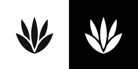 agave icon Symbol mark in filled style