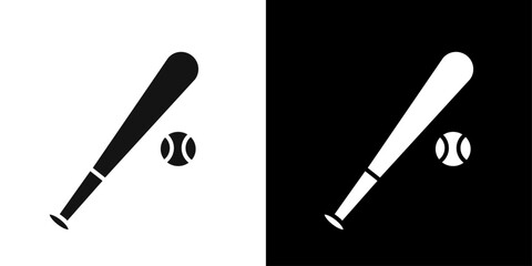 baseball sports icon Symbol mark in filled style