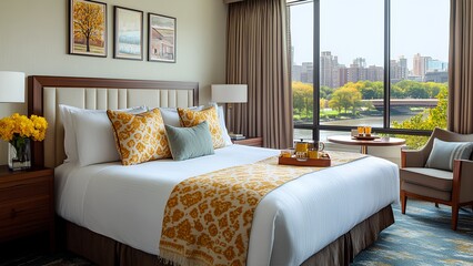 interior of a bedroom