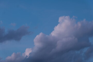 blue sky with clouds