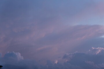 Obraz premium time lapse of clouds in the sky