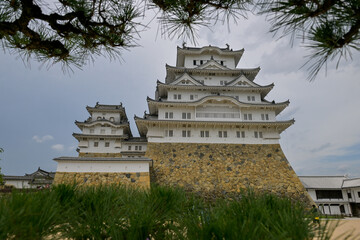 Obraz premium Himeji Castle is the largest and most visited castle in Japan