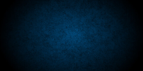 Abstract dark blue stone marble wall grunge concrete. old wall texture dark and blue watercolor concept in backdrop. Paper texture aquarelle dark blue ink painted black canvas texture background.