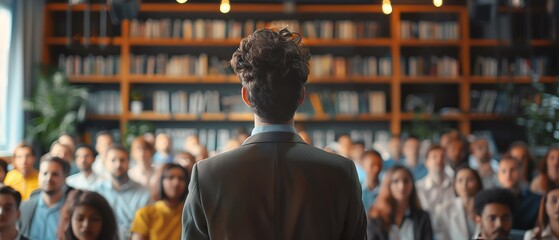 Professional business training seminar