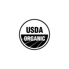 Usda organic logo vector
