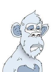 Fototapeta premium BORED YETI 