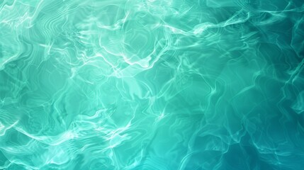Obraz premium Abstract gradient light teal mint background with blurred turquoise blue green water effect - vector illustration ideal for graphic design, summer banners, and beach-themed projects