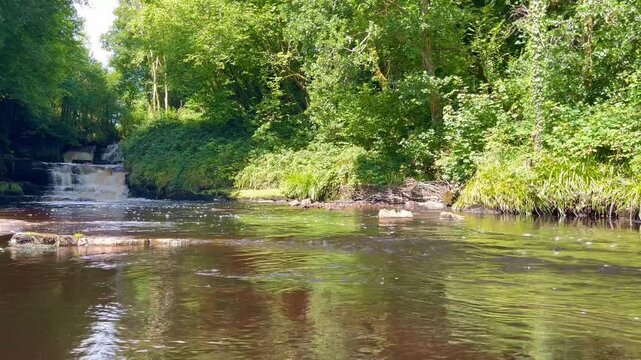 Waterfall at Poll an Easa, Aughnasheelin, County Leitrim