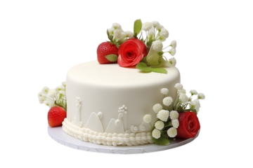 Wedding cake on transparent background. Wedding related topics. Png cutouts on transparent background. Wedding planner. Image for graphic designer.