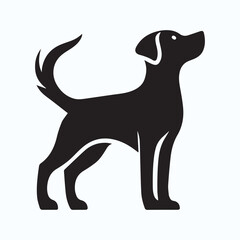 DOG BLACK SILHOUETTE