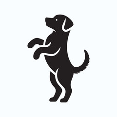 DOG BLACK SILHOUETTE