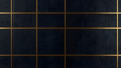 Fototapeta premium A textured background featuring a grid of fine gold