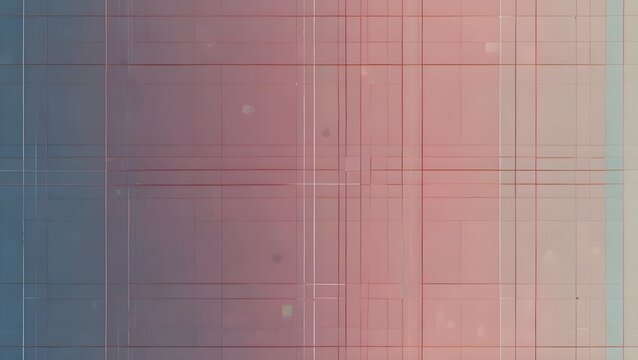 A soft pastel colored background featuring a grid pattern 