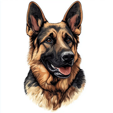 recommend clip art: German Shepherd Dog
