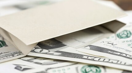 Salary Envelope: Symbolizing Income and Financial Management