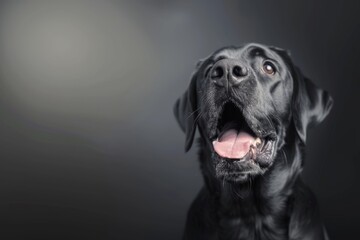 Fototapeta premium A humorous corgi caught mid-yawn, showing off its signature big smile and showcasing its adorable teeth in a way that's hard to resist. Beautiful simple AI generated image in 4K, unique.