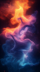 background with rays