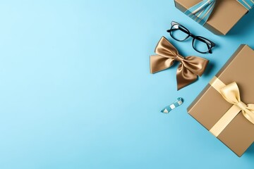 Fathers Day concept. Happy Fathers Day design, Fathers Day party background. Fathers Day Theme Background.