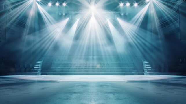 Presidential inauguration, formal event, institution's new leader, grand auditorium, bright spotlights, mid-range shot, high definition, momentous occasion