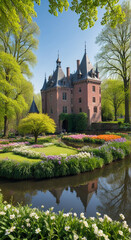 Obraz premium castle in the park