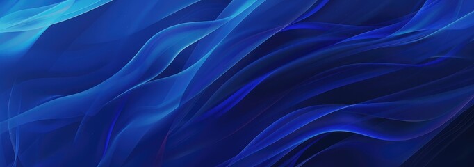 Obraz premium abstract modern designed horizontal header with very dark blue, light blue and corn flower blue colors