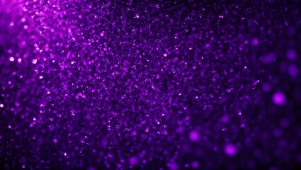 Purple Rain of Sparkle: A vibrant, abstract background of defocused purple glitter, evoking a sense of magic and celebration. Perfect for festive designs and adding a touch of whimsy. 
