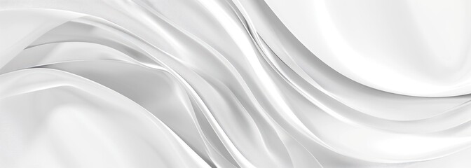 Fototapeta premium Abstract White Fabric Texture