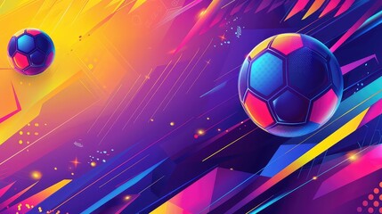 Sports background design with abstract modern template