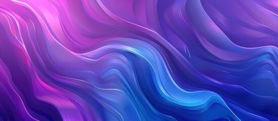 Fototapeta premium Abstract Purple and Blue Swirling Background