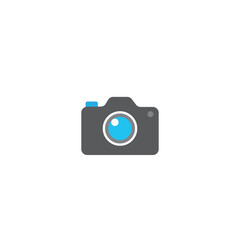 Fototapeta premium Camera icon signs colorful vector and illustration with white background 
