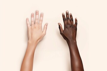 Close-up of hands giving a massage with oil.. Beautiful simple AI generated image in 4K, unique.