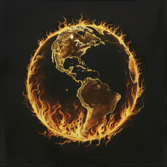 Burning Earth