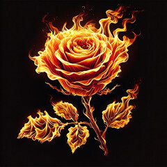 Burning Flower