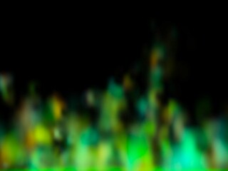 Light leak fire flare flame heat hot energy burn explosion bonfire hell smoke fireplace abstract dark night wallpaper background 