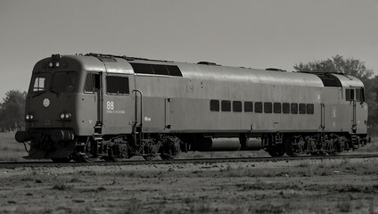 Fototapeta premium train on the railway