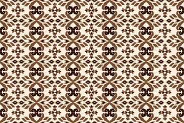 Ethnic Seamless Pattern Ikat geometric Indian style.Tribal ethnic texture. seamless striped pattern in Aztec style.Indian, Gypsy, and African rug. Bohemian.