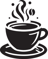 Coffee Shop Logo With Coffee Elements And Coffee Symbol Vector Illustration