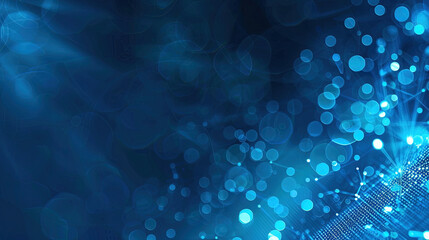 Blue presentation background