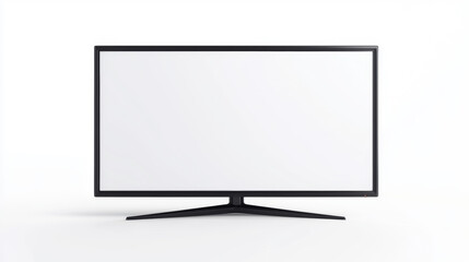a flat screen tv on a white background